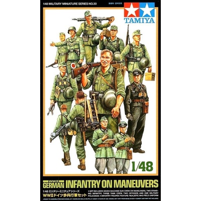 Tamiya Germany Infantry on Maneuvers 1:48