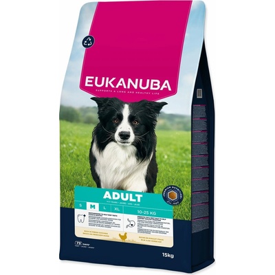 Eukanuba Adult Medium rich in fresh chicken 15 kg