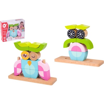 Teddies skládanka sova 23 x 19 x 65 cm 19 ks
