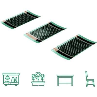Heat Decor Topná fólie HD 3025G, 220 W/m2 - ústřižek 0,125m – Zboží Živě