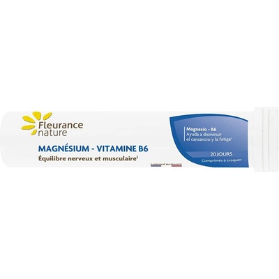 Fleurance Nature Магнезий (карбонат) 300 mg + Витамин В6 2 mg 20 таблетки | Fleurance Nature (192361 (59236) FN)