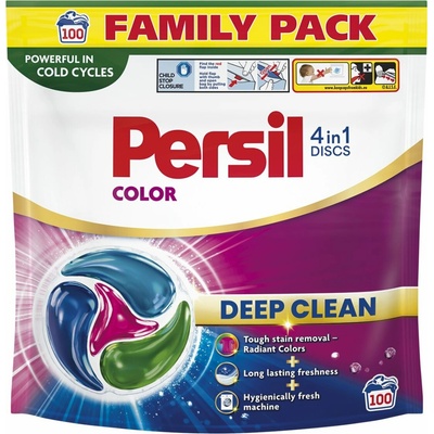 Persil Deep Clean Color 4v1 prací kapsle 100 PD – Zbozi.Blesk.cz