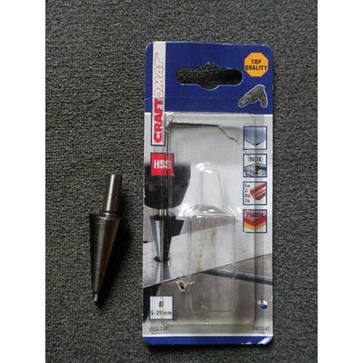 CRAFTOMAT stupňovitý vrták HSS 5-20mm