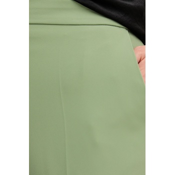 Sandro Ferrone Панталон Sandro Ferrone в зелено с широка каройка, с висока талия S25XBEFRING (S25XBEFRING)