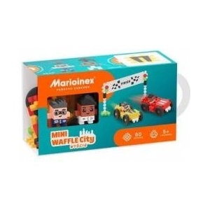 Marioinex Mini Waffle Building Blocks 80 Elements Racing