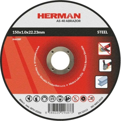 Herman Řezný kotouč 150 x 1,0 x 22,23 mm 14020105