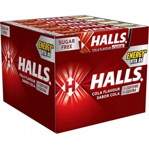 HALLS Energy Vita B6 Кола картонена опаковка 20 x 32 г