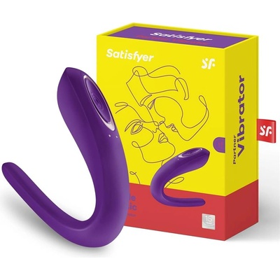 Satisfyer Лилав вибратор за двойки Satisfyer Partner