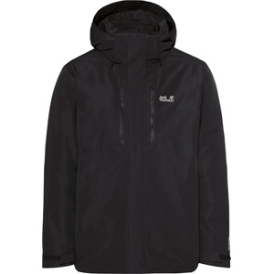 Jack Wolfskin Мъжко 3-в-1 яке Jack Wolfskin Jasper Pro 3in1 Jacket 3-in-1 jacket - Black - размер XL (004-7735-0114)