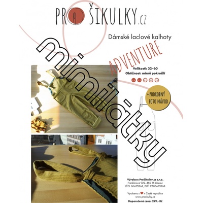 Dámské lacláče ADVENTURE | 32-60 - Česky – Zboží Dáma