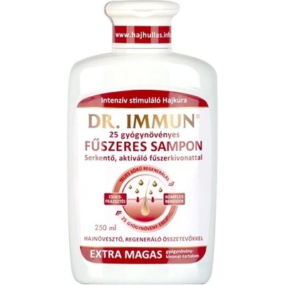 Dr.Immun 25 bylinný stimulační šampon s extraktem z 9 koření 250 ml