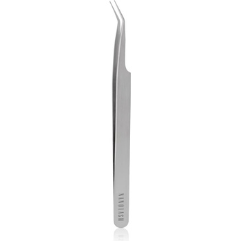 Nanolash Eyelash Tweezers Curved апликатор за нанасяне на изкуствени мигли