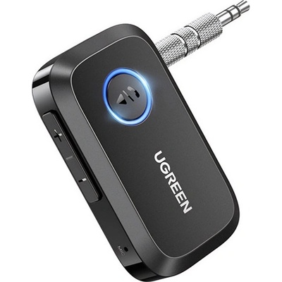 UGREEN bluetooth аудио адаптер 3, 5 мм жак конектор, v5.3, ЧЕРЕН CM596 (CM596)