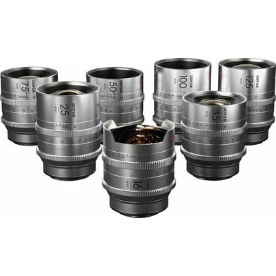 DZO Optics Sada 7 čoček DZOFilm Vespid Retro (16, 25, 35, 50, 75, 100, 125 mm) s pevným pouzdrem (uchycení PL s bajonetem EF)