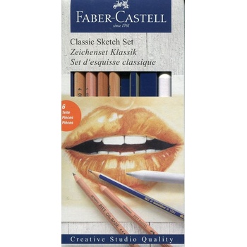 Faber-Castell Classic Sketch sada na skicování 6ks