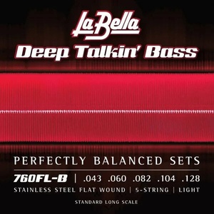 La Bella 760FL-B Струни за бас китара