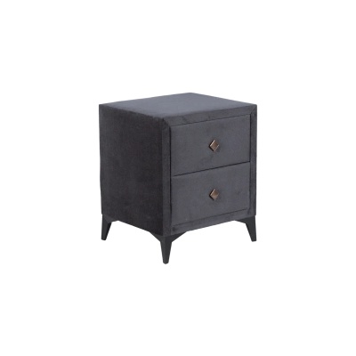 Carmen Нощно шкафче за спалня stress zero - антрацит 14