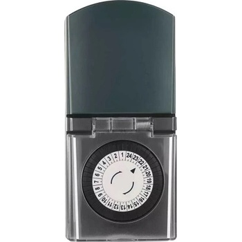 EMOS p5526g - Механичен таймер, контакт шуко, 3680w, 16a, ip44 (p5526g)