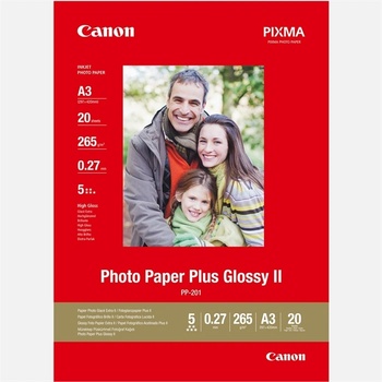 Canonpapir Canon PP-201 Photo Paper Plus II 265g/m2 - A3, 20 ковчега (2311B020)