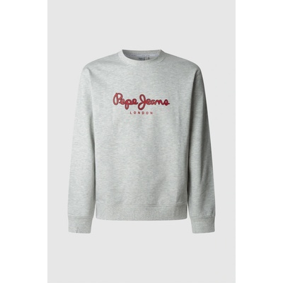 Pepe Jeans mikina DUKE CREW šedá