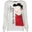 Moschino Дамски пуловер love moschino, Цвят Бял (w-s-b48-01-x-0565_bianco_a00)