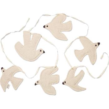 Ferm Living Гирлянда Swif Bird мръсно бяло (1104268641)