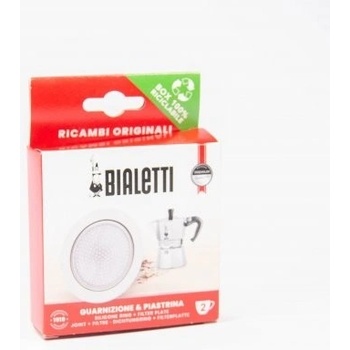 Bialetti 2 hliník sitko + silikonové tesnenie 3 ks