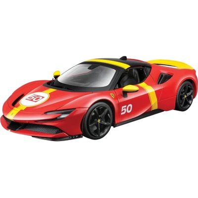 Bburago Ferrari SF90 Stradale Asseto Fioranočervená 1:18