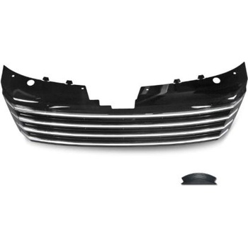 Image 1 of Решетка без емблема vw passat 3c (2010+) - черна с хром лайсни