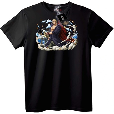 NOONEBRAND Тениска One Piece Пиратски Герой - 4XL, White