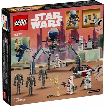 LEGO® Star Wars 75372 Bitevní balíček klonového vojáka a bitevního droida