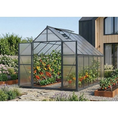 LANITPLAST SARANA 8x12 PC 4 mm černý LG4749