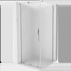 Mexen Velar плъзгаща се душ кабина 120 x 120 см, матирано стъкло, хром - 871-120-120-31-01 (871-120-120-31-01)