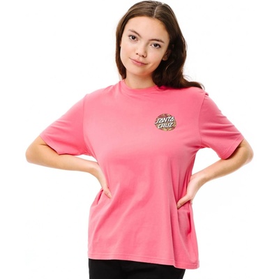 SANTA CRUZ Speckled Dot T-shirt Pink Lemonade