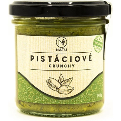 NATU Pistáciový krém chrumkavé 140 g