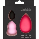 Gabriella Salvete Tools Make-up Sponge Kit sada houbička na make-up Classic 1 ks + houbička na make-up Concealer 1 ks + houbička na konturování pleti Contour 1 ks