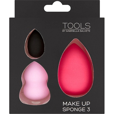 Gabriella Salvete Tools Make-up Sponge Kit sada houbička na make-up Classic 1 ks + houbička na make-up Concealer 1 ks + houbička na konturování pleti Contour 1 ks – Zboží Dáma