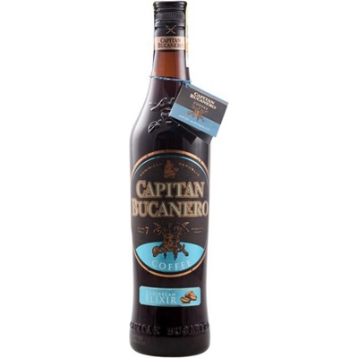 Capitan Bucanero Coffee Caribbean Elixir 7y 34% 0,7 l (holá láhev)