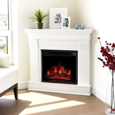 Artiflame Albion Corner AF23S White