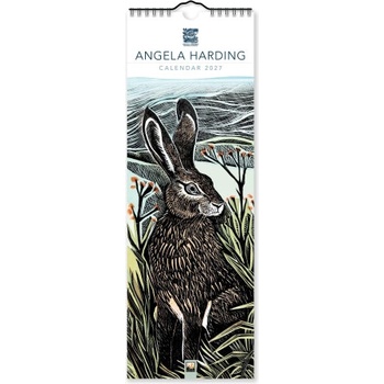 Flame Tree Publishing Angela Harding Slim Calendar 2027 (Art Calendar) | WALL