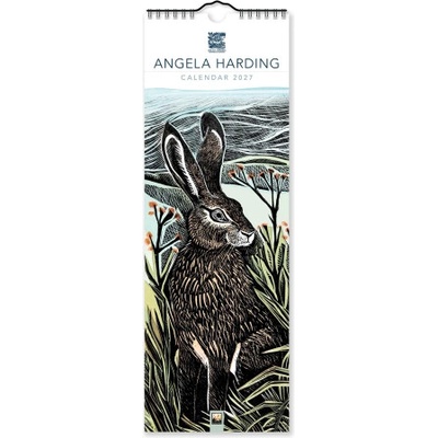 Flame Tree Publishing Angela Harding Slim Calendar 2027 (Art Calendar) | WALL