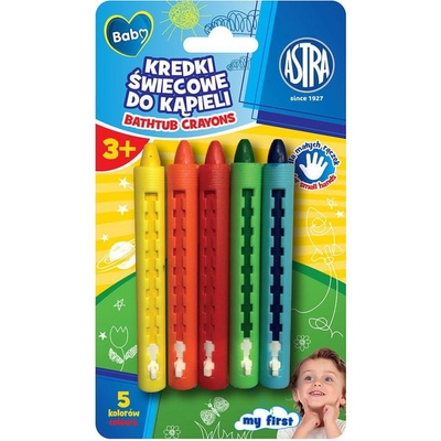 ASTRA BABY Voskovky do kúpeľa 5 ks