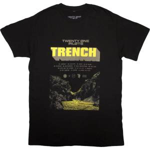 Twenty One Pilots Trench Cliff Black XL Риза (TOPTS07MB04)