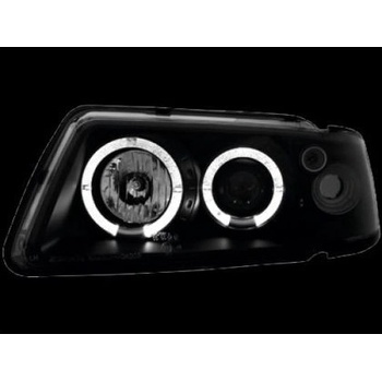 Sonar Кристални фарове за Audi A3 Angel Eyes (1996-2000) - черни