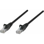 Manhattan Пач кабел Intellinet 739917, UTP, CAT 6, 0.25m, черен (739917)