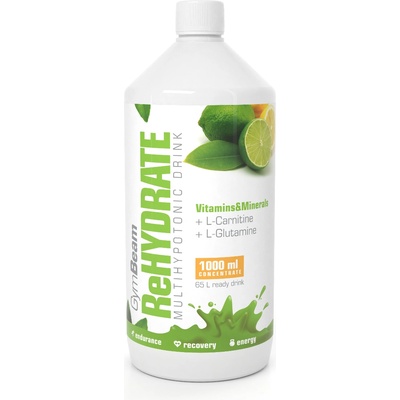 GymBeam Йонна напитка ReHydrate 1000 ml sour cherry