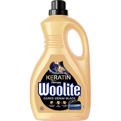 Woolite Black Darks Keratin Tekutý prací prostředek na tmavé prádlo 2,7 l 45 PD