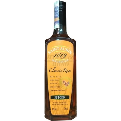Saint Aubin Classic Spiced 40% 0,7 l (čistá fľaša)