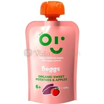 Beggs BIO Batáty a jablká 120 g