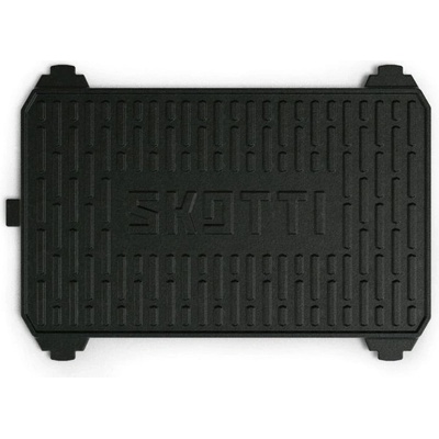 SKOTTI Двустранна чугунена плоча Kast Цвят: черен